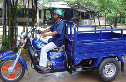Dịch vụ xe ba gác chở thuê quận 2
