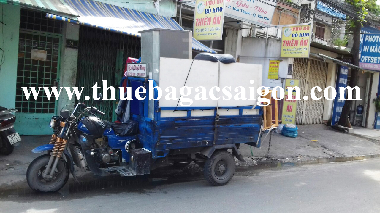 Thuê xe ba gác quận 10 chất lượng