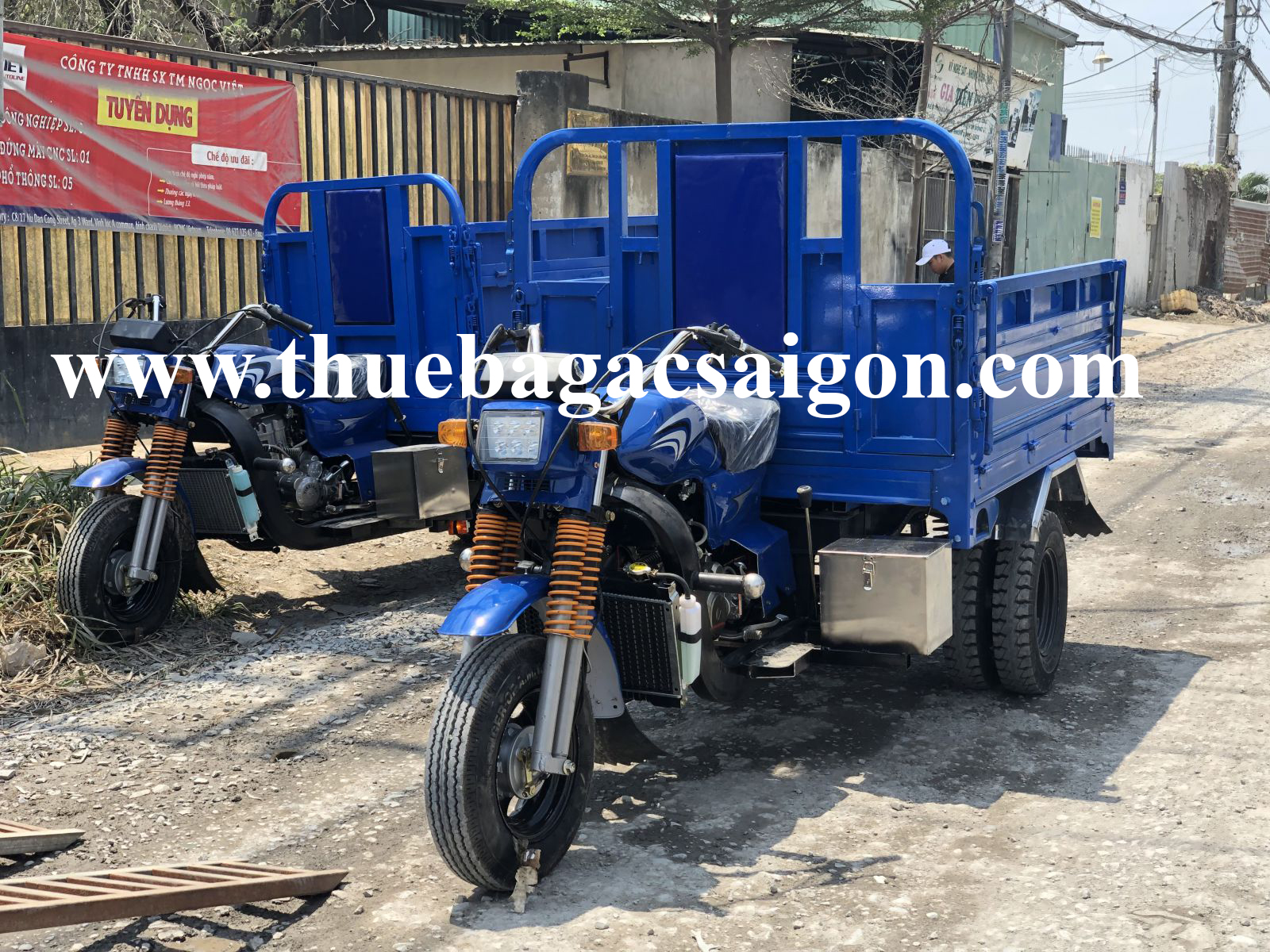 Dịch vụ xe ba gác chở thuê đáng tin nhất TPHCM