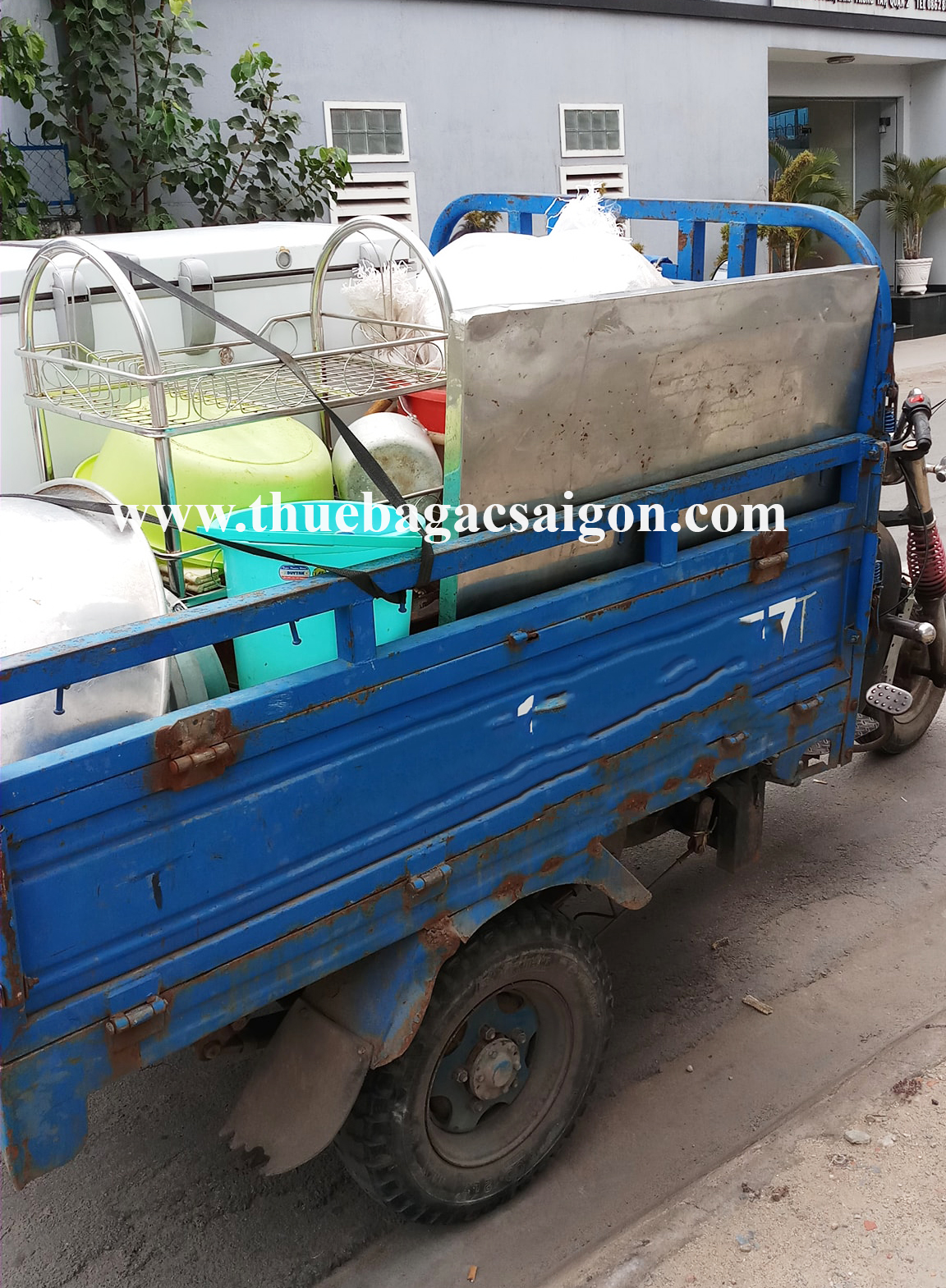 Thuê xe ba gác chở hàng Tân Bình chất lượng